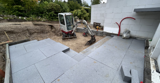 Fundamentet på Lindevej tager form