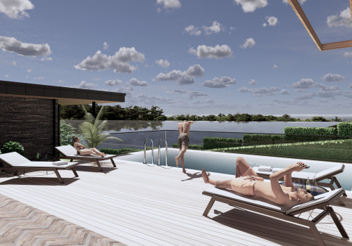 Villa på skrånende grund - I