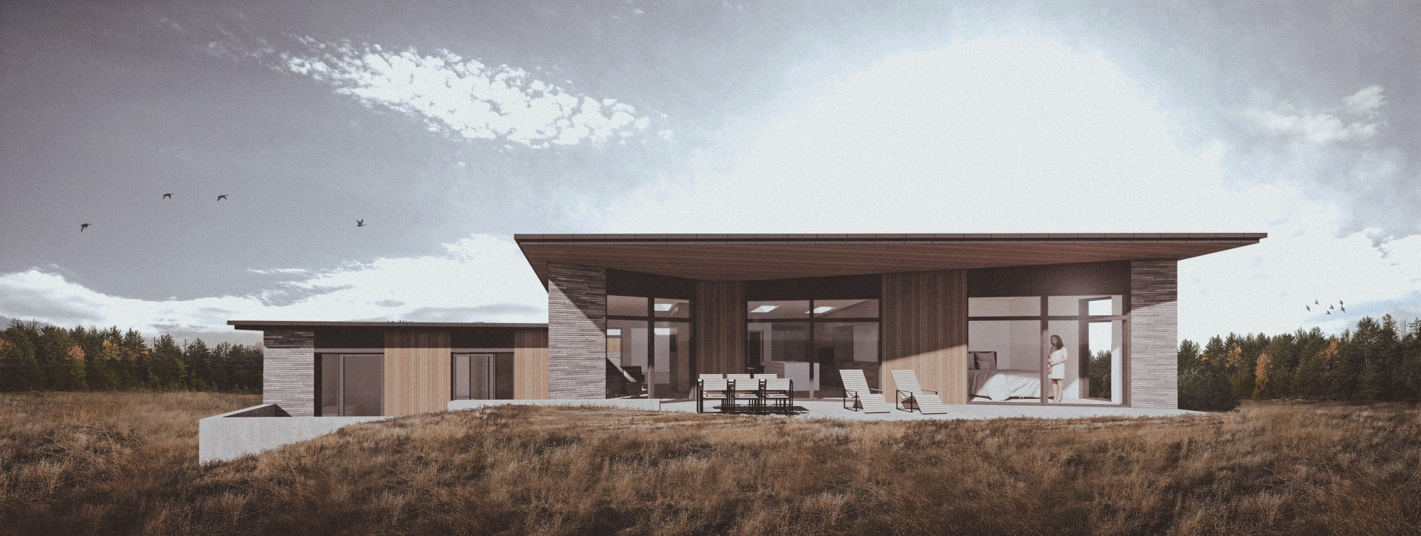 Sommerhus med havudsigt