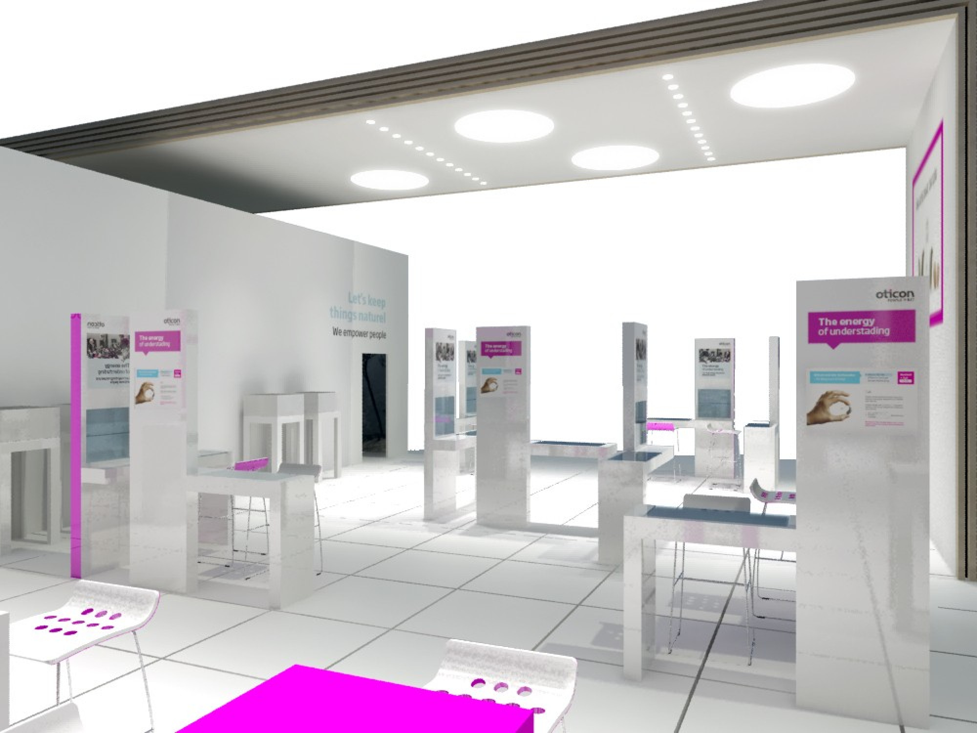 Oticon udstilling